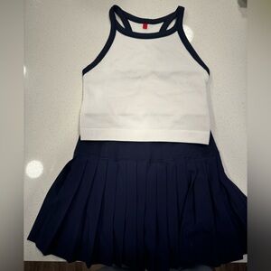 Wilson Tennis Outfit size small navy and white